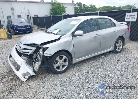 2011 Toyota Corolla S from USA, damaged, VIN 2T1BU4EE3BC677304